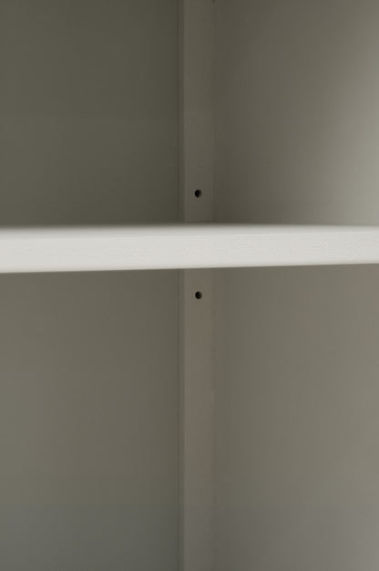 Light Grey MDF Bedroom Cabinet - 31.5" Storage