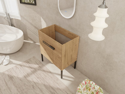 30 Inch Bathroom Vanity - Plywood, Imitative Oak
