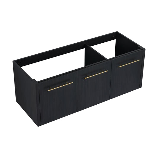 48 Inch(46 7/8'') Wall-mounted Bathroom Vanity (Only the Cabinet Body, No Top Sink)-BVB09148BCT