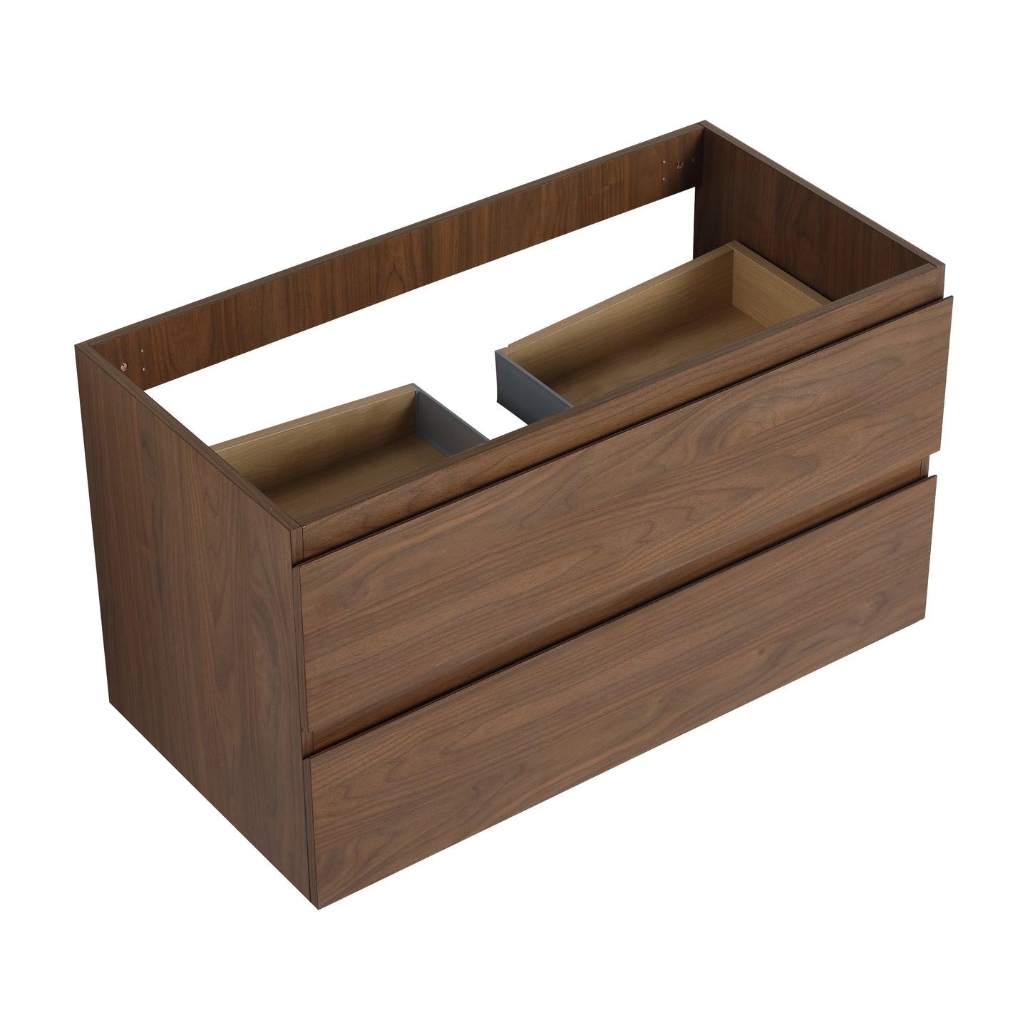 36"(35-3/16")  Wall-Mounted Bathroom Vanity (Only the Cabinet Body)-BVB01936BNO-2