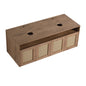 48" (47-1/4")Bathroom  Cabinet, 4-Soft Close Door, Float Mounting Design (Vanity Only, Without Sink)