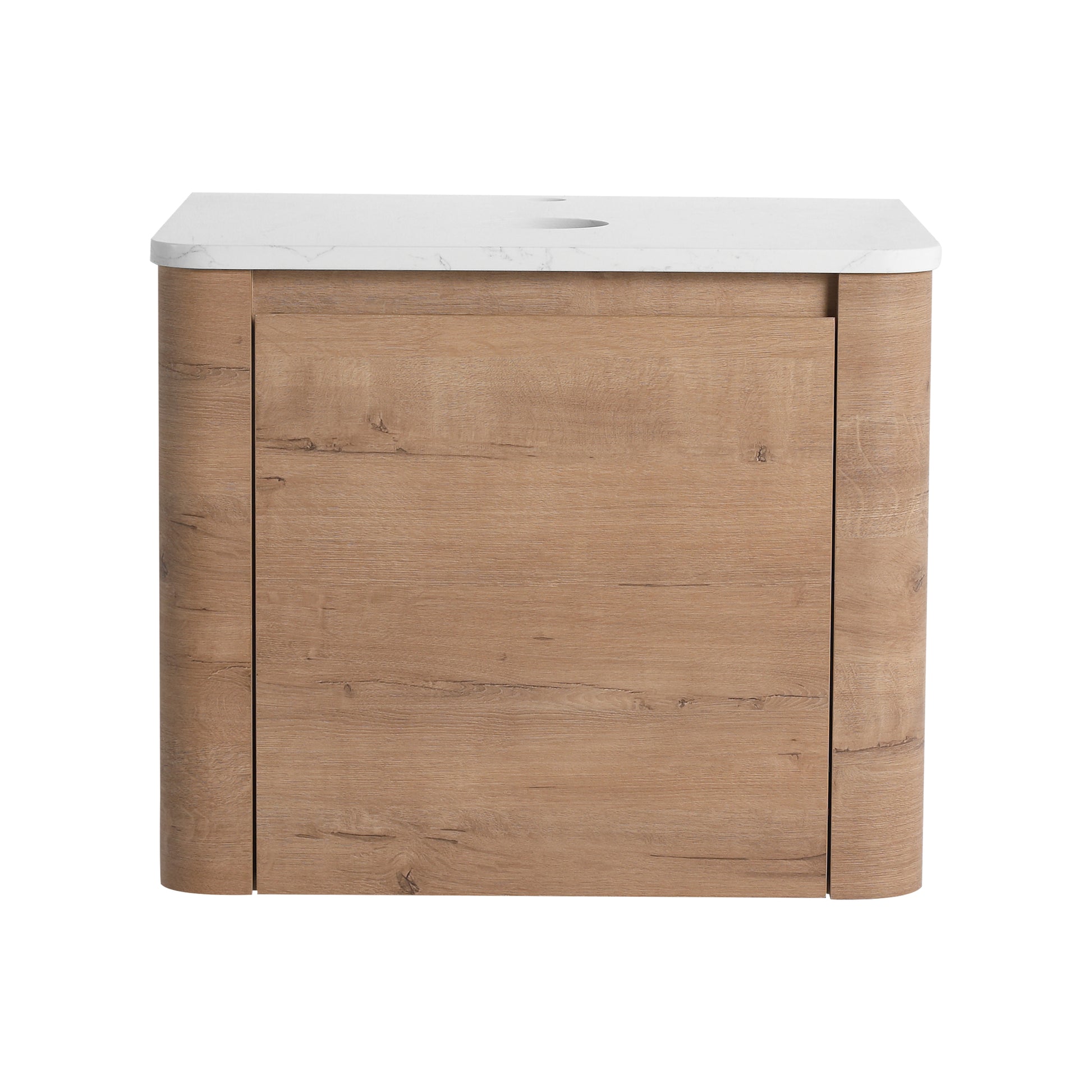 Wall Mounted Bathroom Vanity - Plywood, 24" Storage