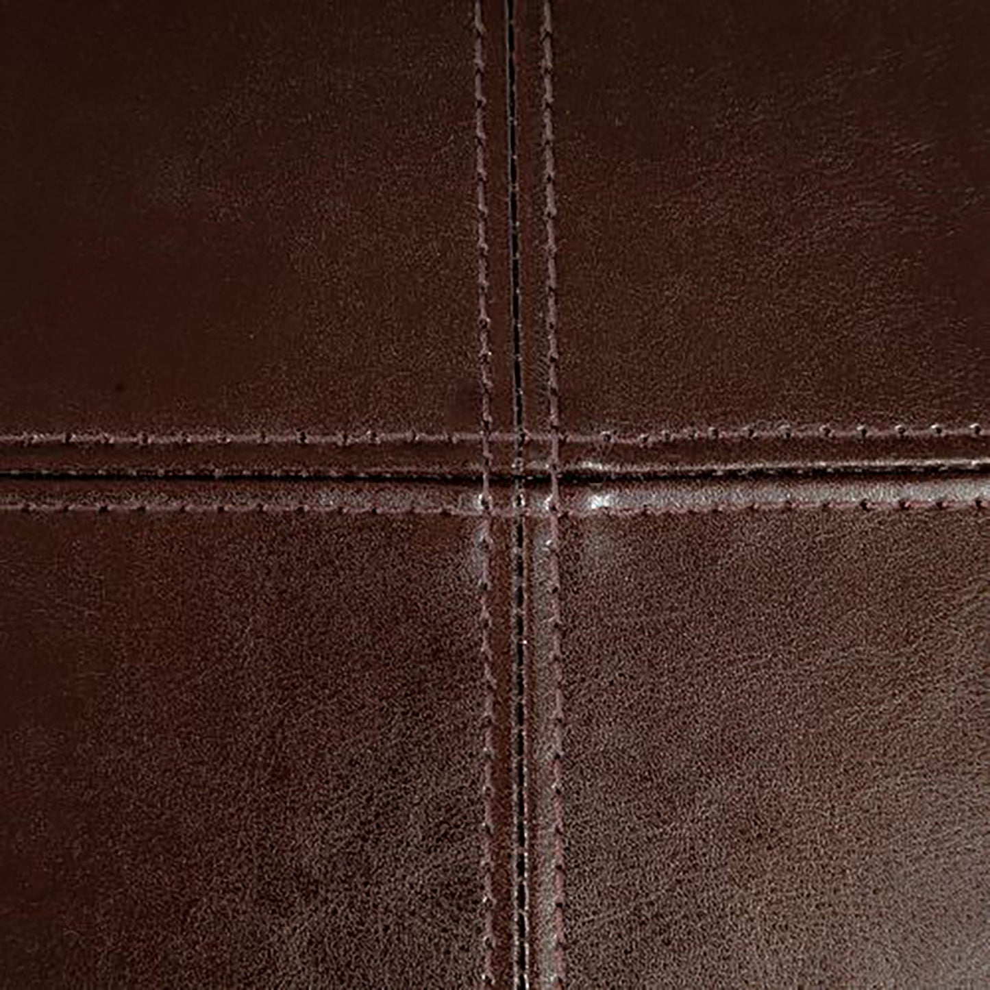 Chocolate Leather Dining Chairs Set for Elegant Kitchen Use