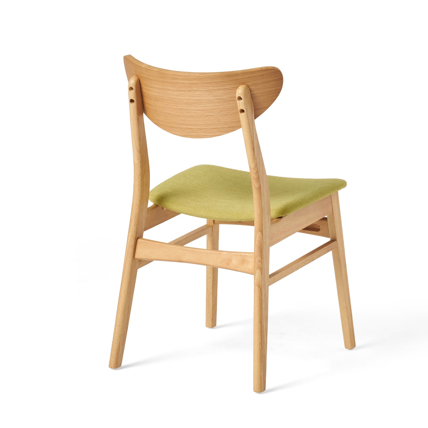 Green Fabric Dining Chair - 18.3" High for Dining Room