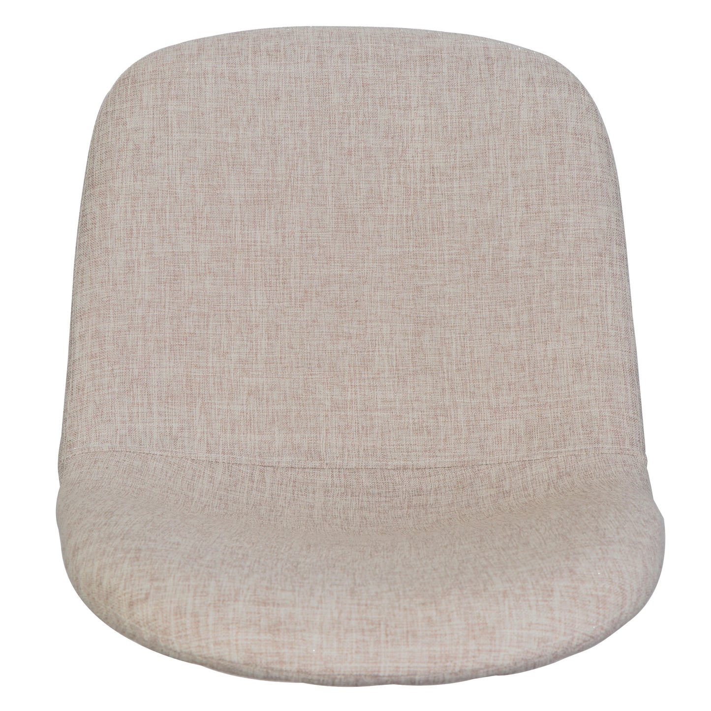 Wheat Fabric Dining Chairs - Set of 2