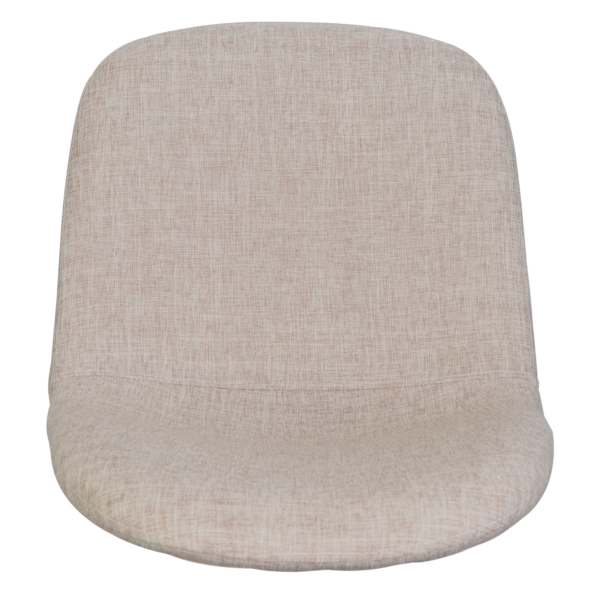Wheat Fabric Dining Chairs - Set of 2