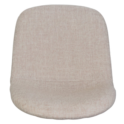 Wheat Fabric Dining Chairs - Set of 2