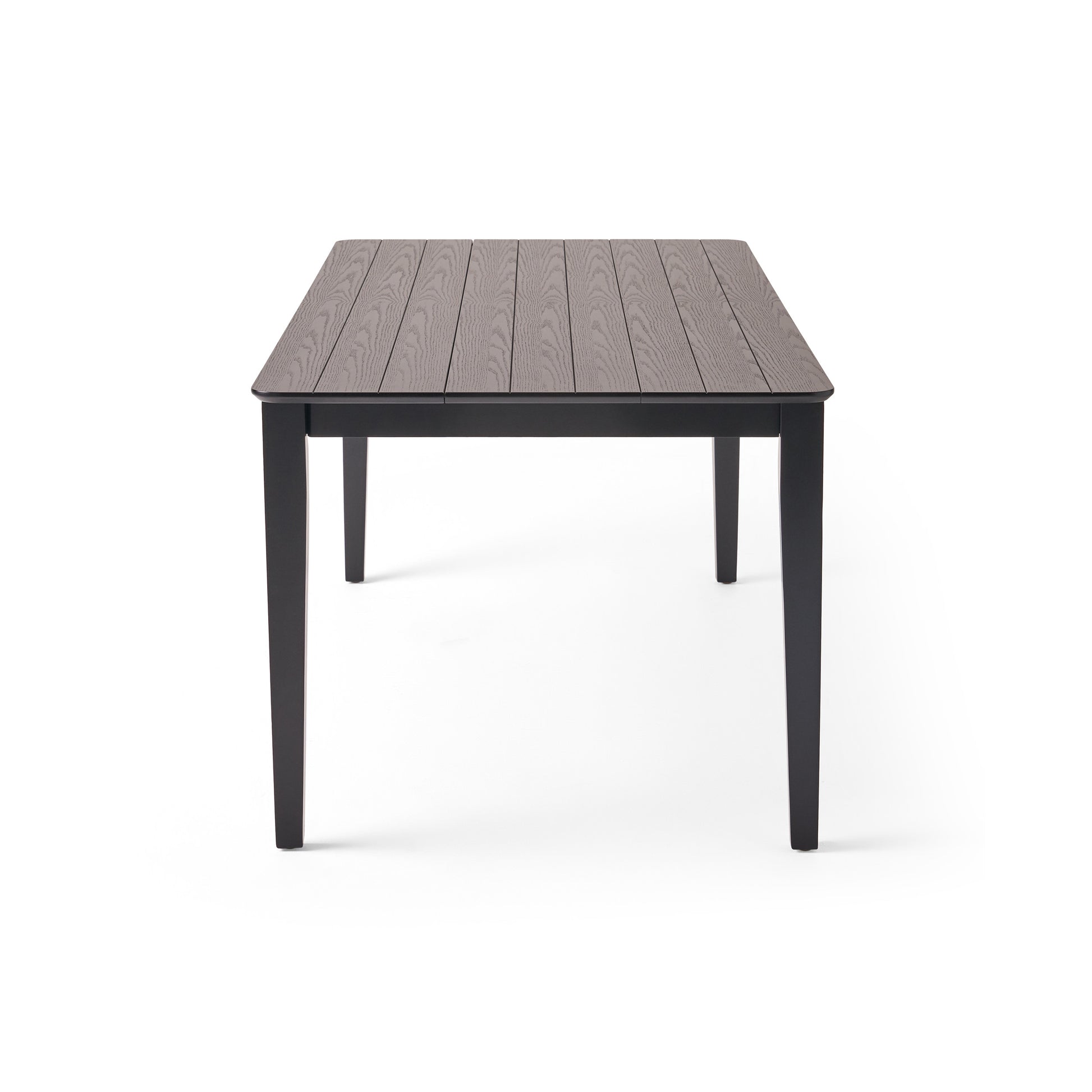 Black Solid Wood Dining Table - 76" x 35.5" for Dining Room