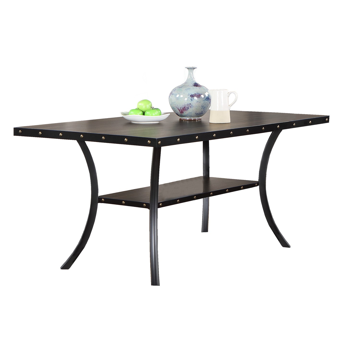 Natural Wood Rectangular Dining Table - 66" x 38"