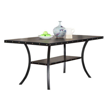 Natural Wood Rectangular Dining Table - 66" x 38"
