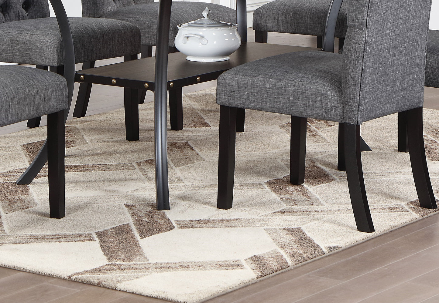 Natural Wood Rectangular Dining Table - 66" x 38"