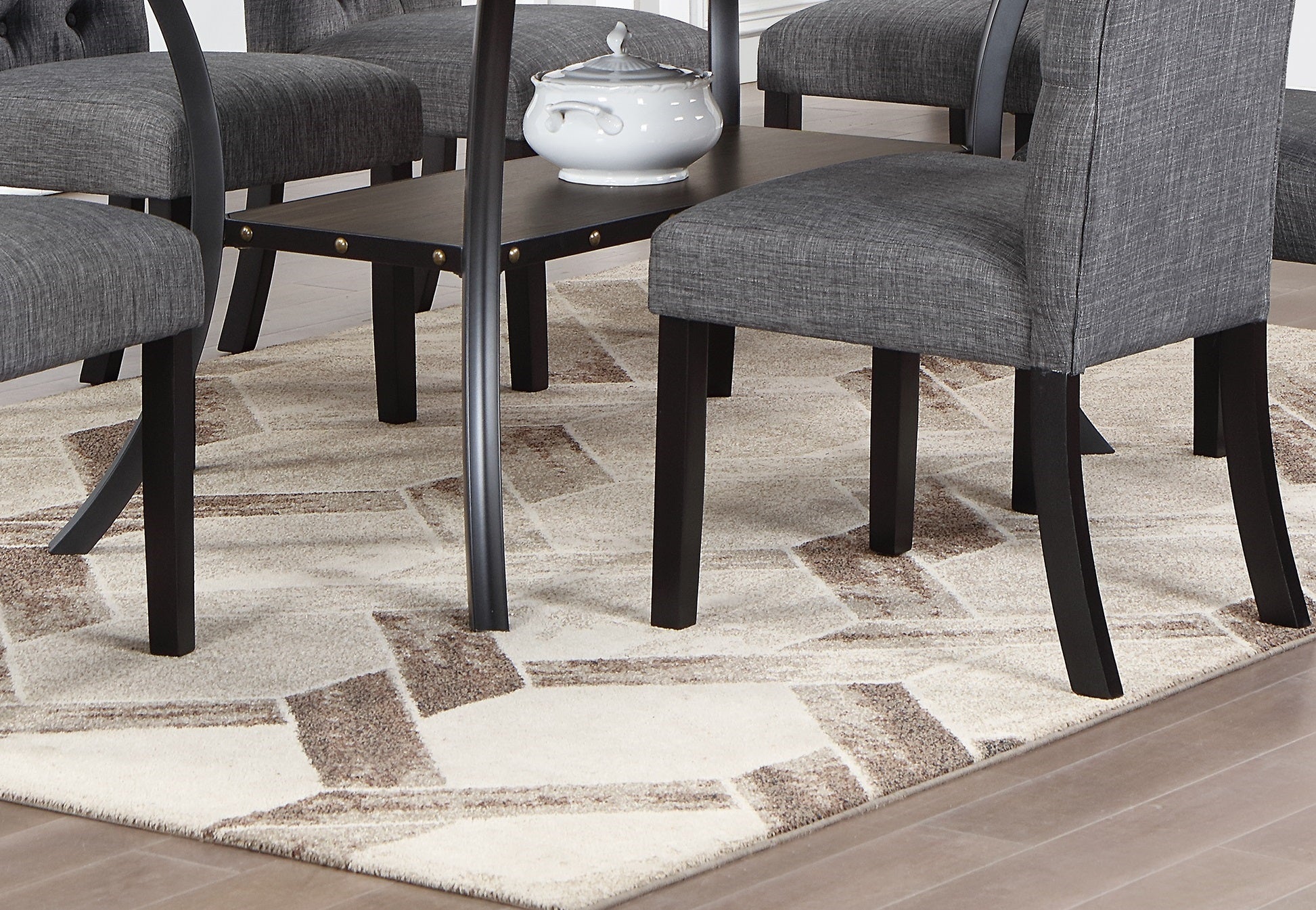 Natural Wood Rectangular Dining Table - 66" x 38"