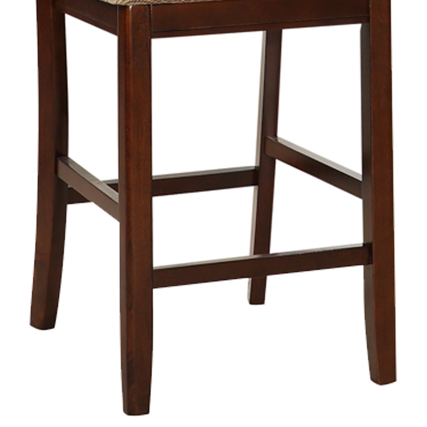 Modern Brown Solid Wood Dining Chairs for Transitional Dining Room Sets