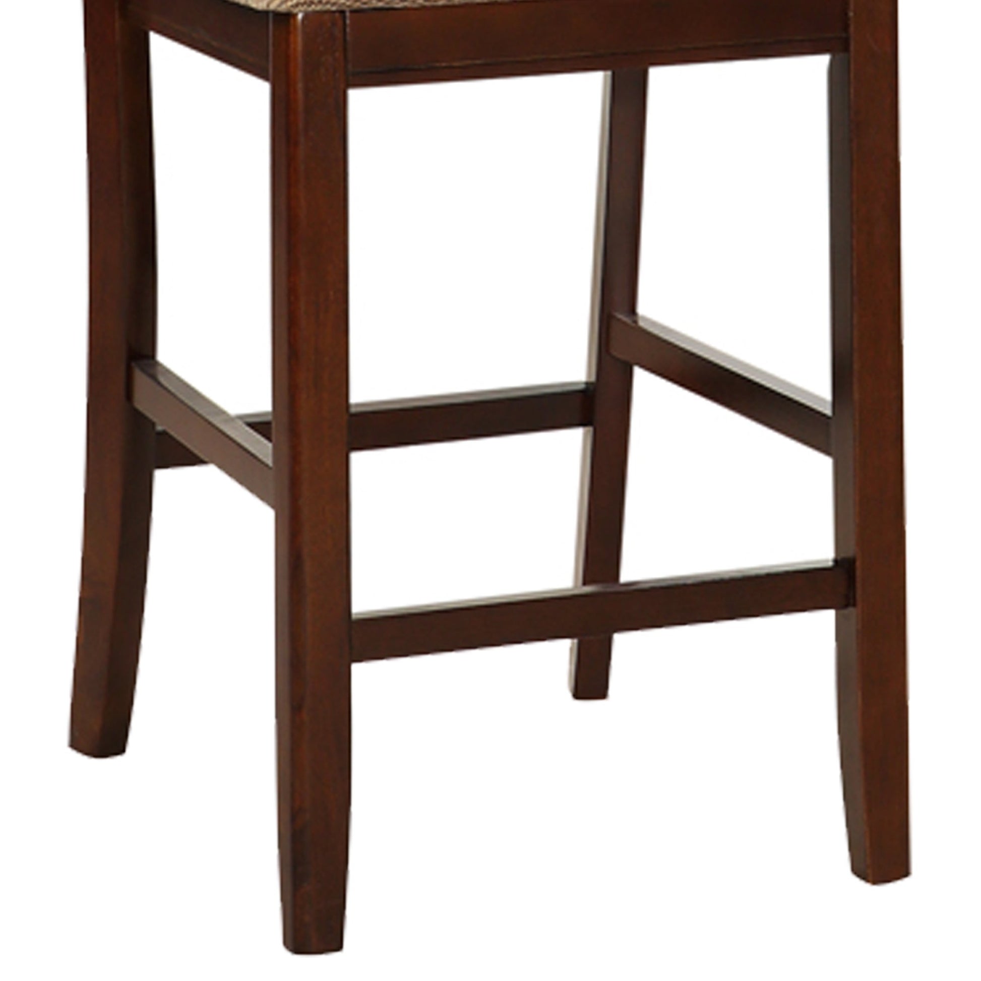 Modern Brown Solid Wood Dining Chairs for Transitional Dining Room Sets