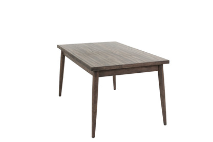 Walnut Rectangular Dining Table - Modern Design