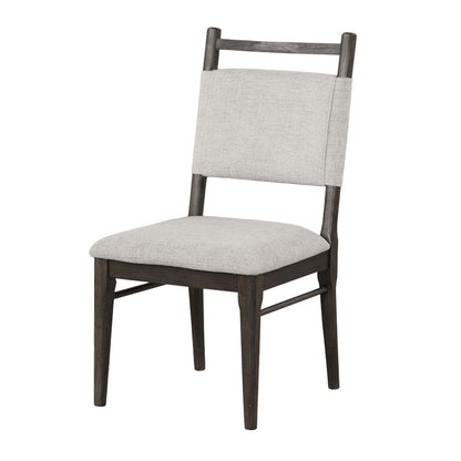 Dark Walnut Dining Chairs Set of 2 for Modern Kitchen Seating