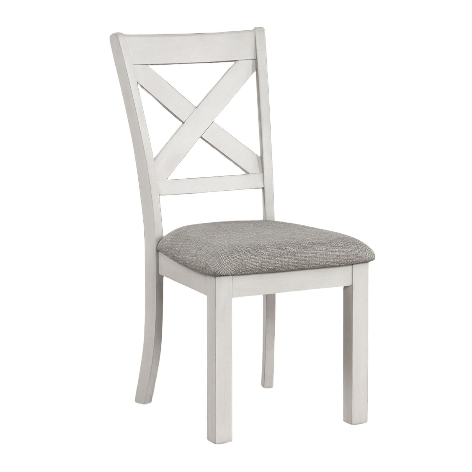 White Farmhouse Dining Chairs - 2 Piece Set