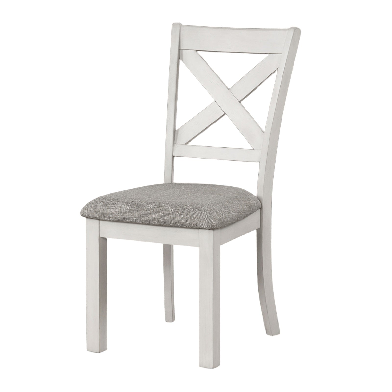 White Farmhouse Dining Chairs - 2 Piece Set