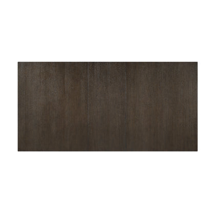 Espresso Rectangular Dining Table Seats 6