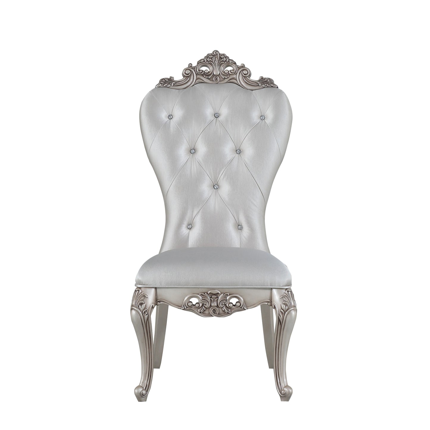 Cream Side Chairs - Set of 2 Luxury Dining Chairs for Dining Room