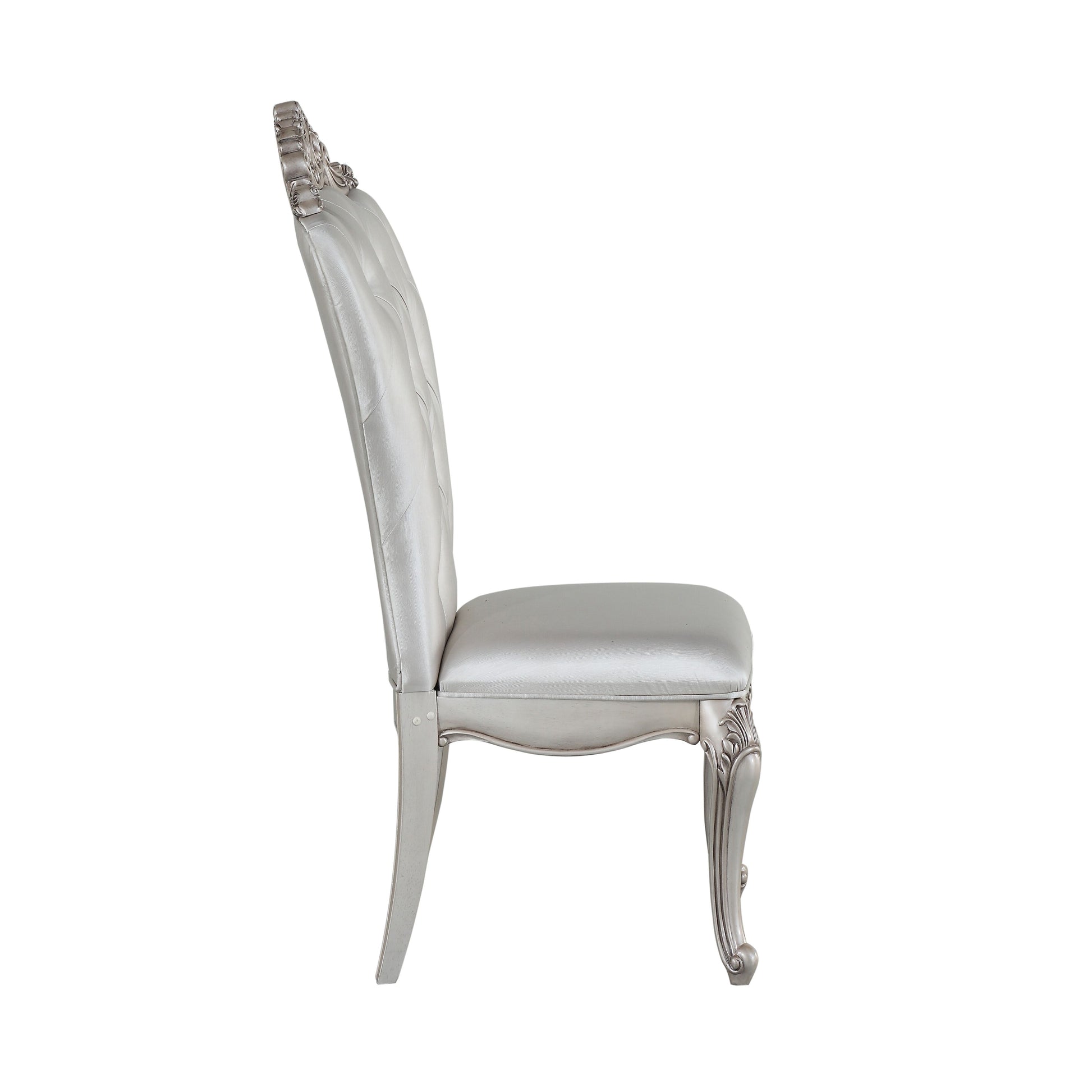 Cream Side Chairs - Set of 2 Luxury Dining Chairs for Dining Room