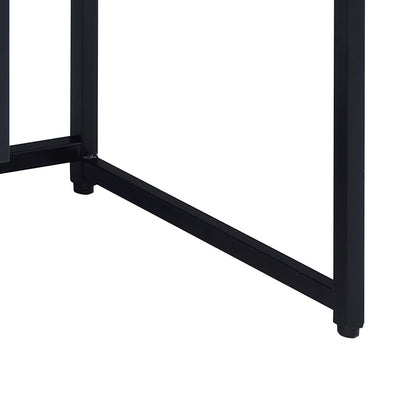 Black Brown Wood Metal TV Stand - 60-69 Inch TVs