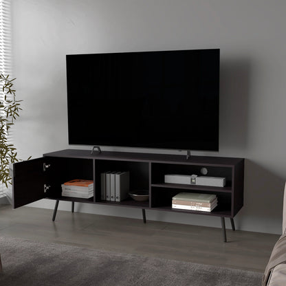 Wenge TV Stand 50-59 Inch Storage Unit