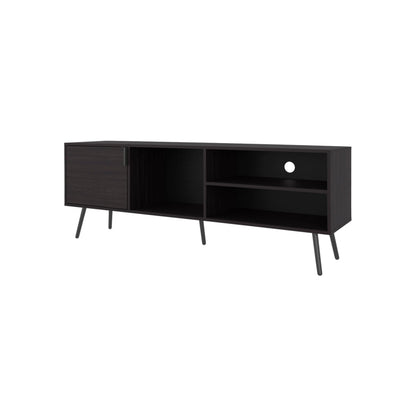 Wenge TV Stand 50-59 Inch Storage Unit