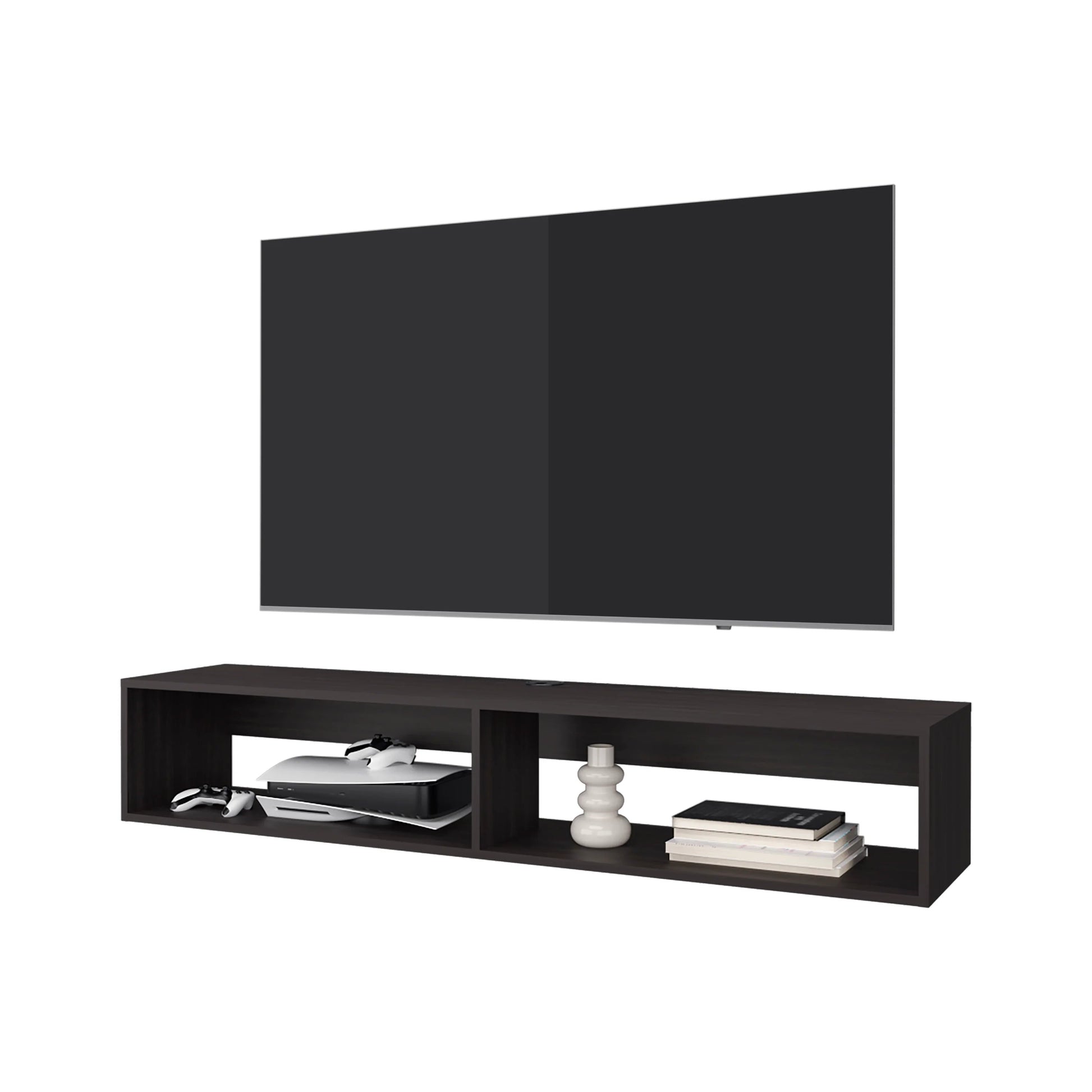 Wenge 60-69 Inch TV Stand Primary Living Space