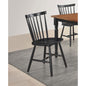 Hayward Black Wood Dining Side Chair (Set of 2)