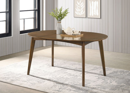 Thomson Dark Walnut Extension Leaf Dining Table