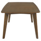 Marcella Dark Walnut Mid-century Rectangle Dining Table