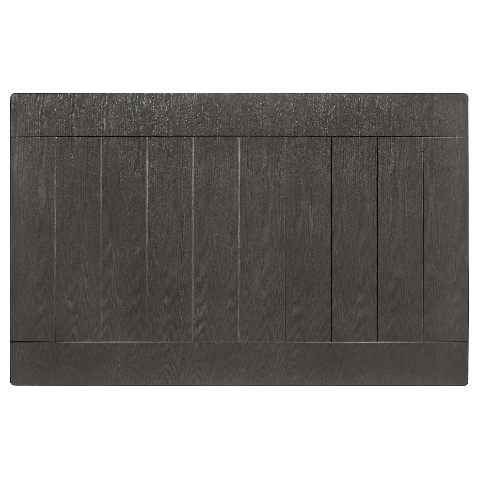 Dark Grey Rectangular Dining Table for Modern Dining Room
