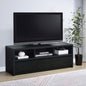 O'Brien Black 3-drawer TV Stand Media Console