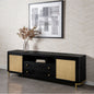 Benson Black 2-door TV Stand