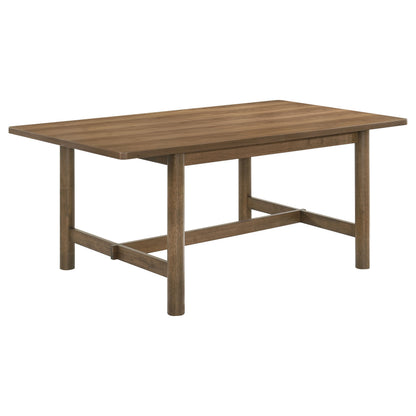 Walnut Mid-Century Modern Rectangular Dining Table for Kitchen