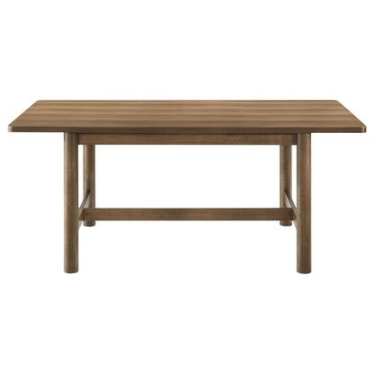 Walnut Mid-Century Modern Rectangular Dining Table for Kitchen