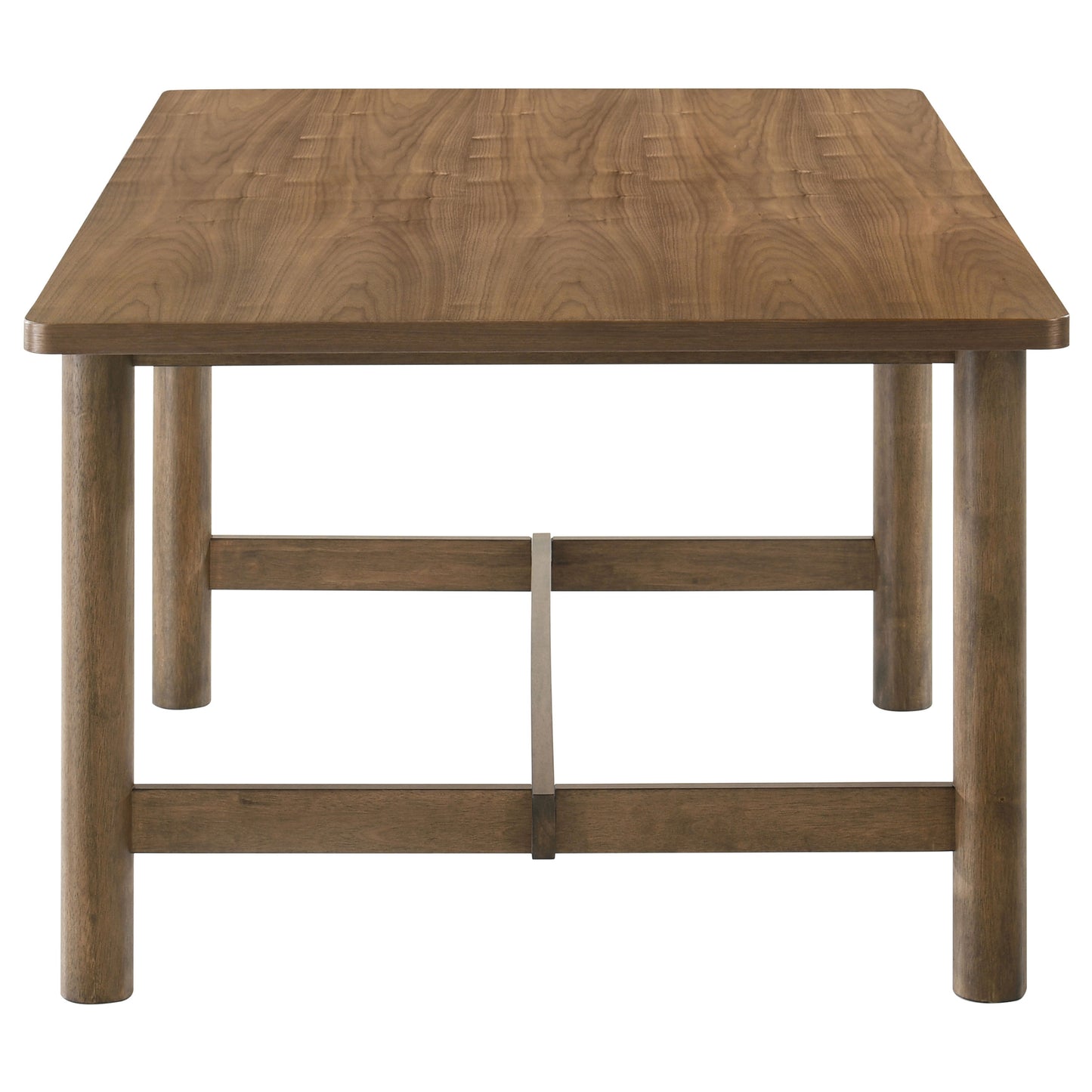 Walnut Mid-Century Modern Rectangular Dining Table for Kitchen