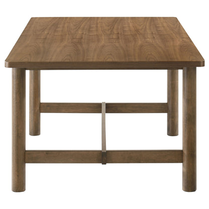 Walnut Mid-Century Modern Rectangular Dining Table for Kitchen