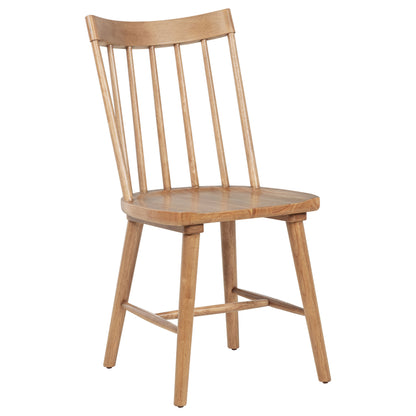 Farmhouse Solid Wood Side Chair Natural