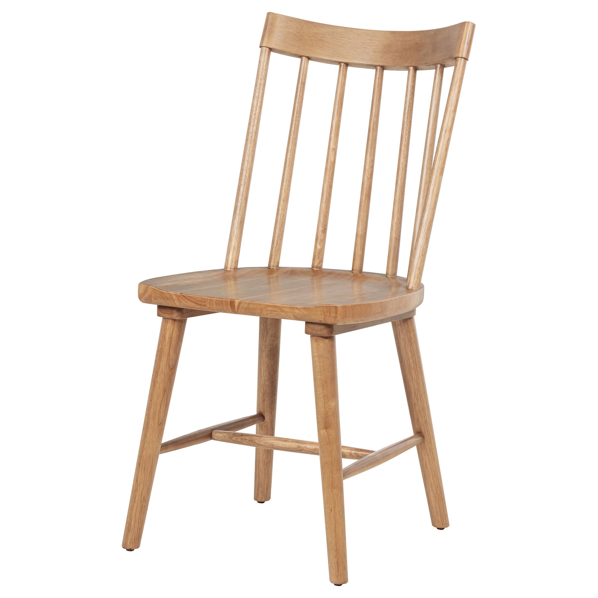Farmhouse Solid Wood Side Chair Natural