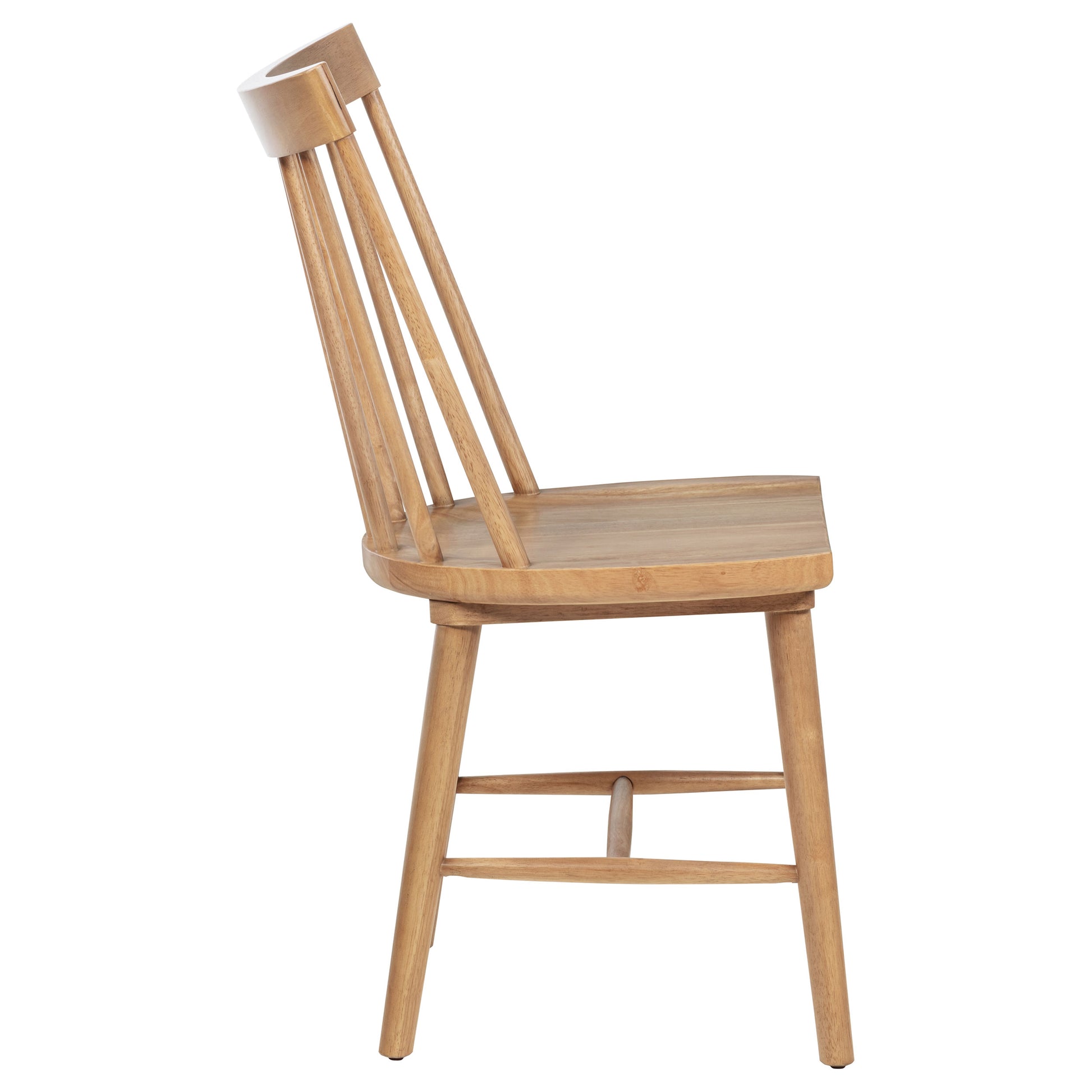 Farmhouse Solid Wood Side Chair Natural