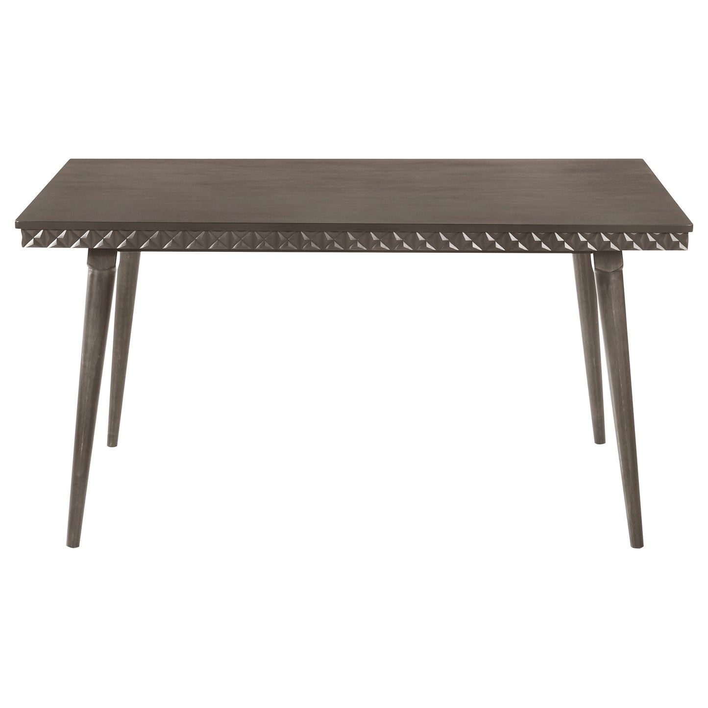 Dark Brown Rectangular Dining Table - Seats 4 for Dining Room