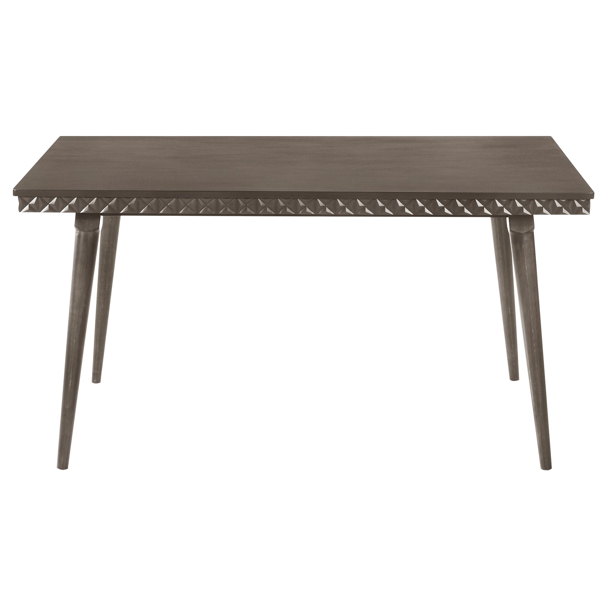 Dark Brown Rectangular Dining Table - Seats 4 for Dining Room