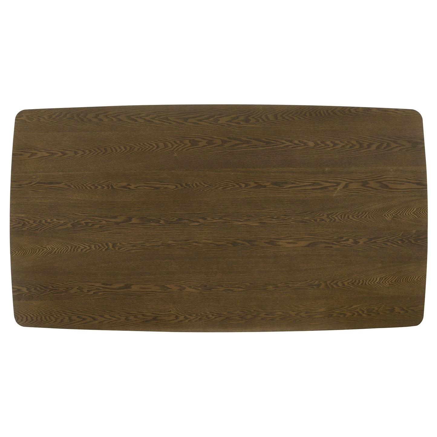 71-inch Brown Rubberwood Rectangular Dining Table for Dining Room