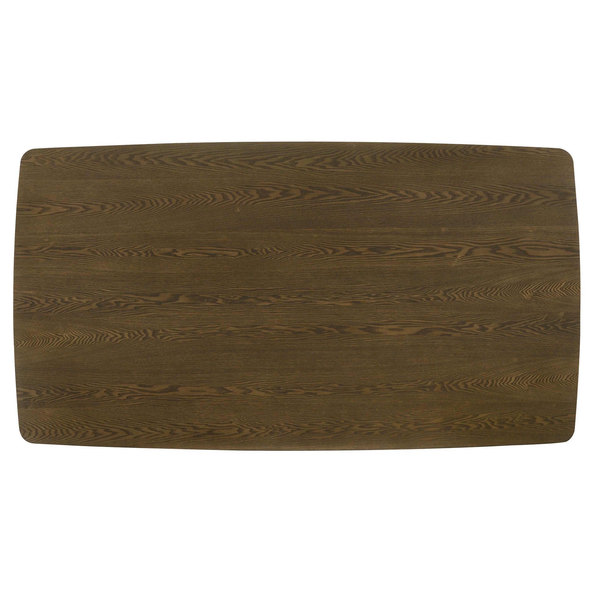 71-inch Brown Rubberwood Rectangular Dining Table for Dining Room