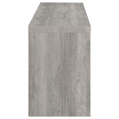 Grey Engineered Wood TV Stand 50-59 Inch Media Center