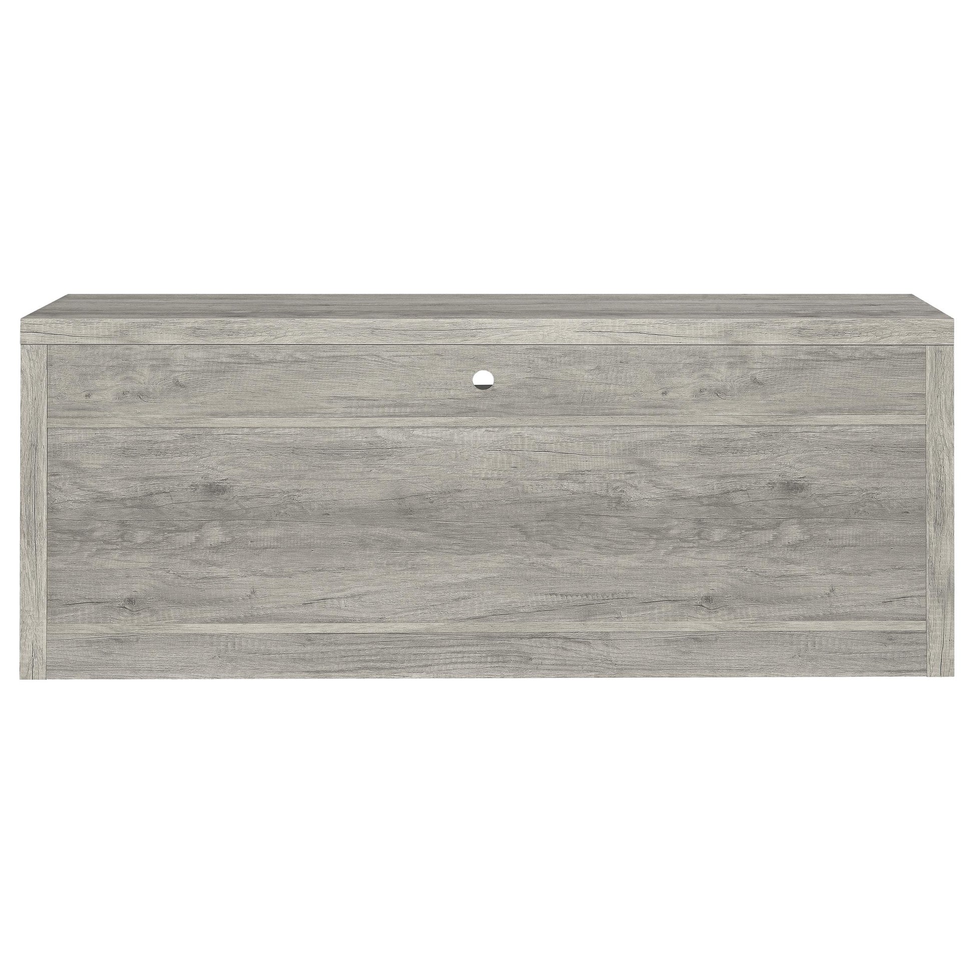 Grey Engineered Wood TV Stand 50-59 Inch Media Center