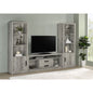 Conifer Grey Driftwood 3-piece TV Entertainment Center