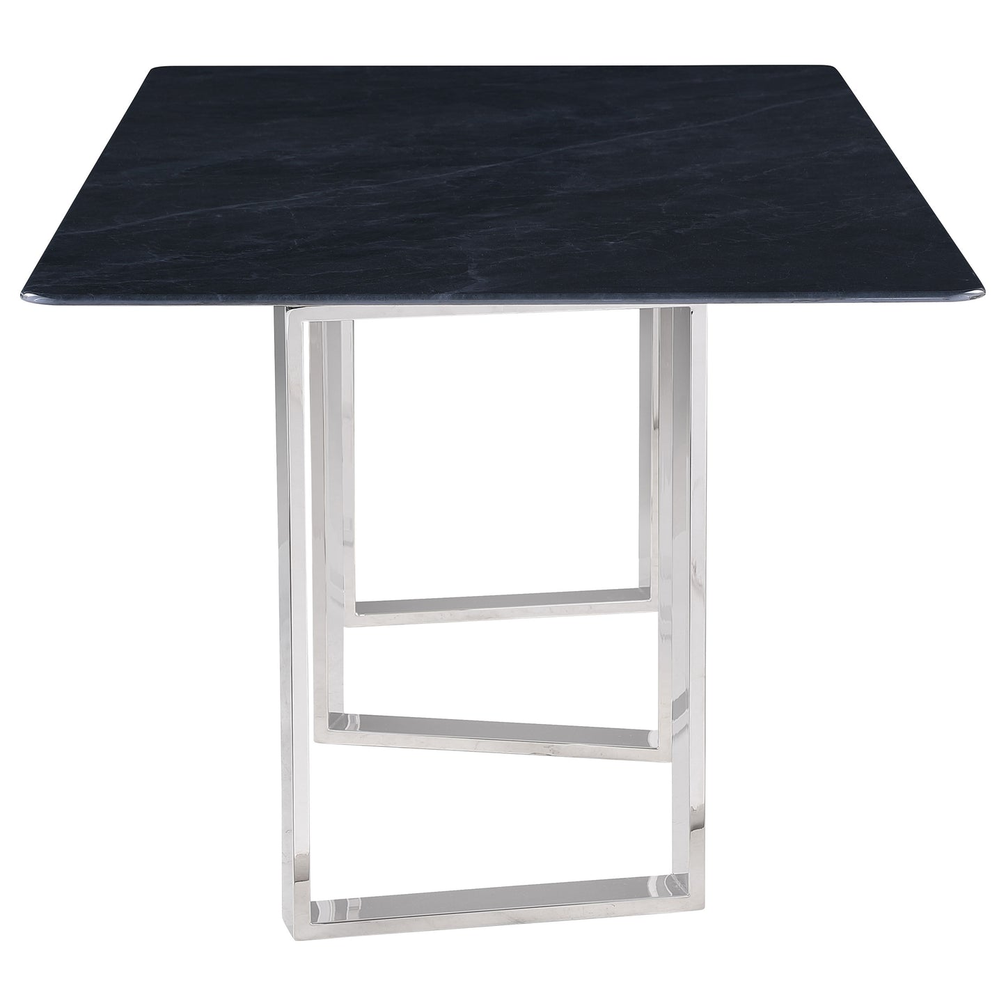 Grey Sintered Stone Rectangular Dining Table for Modern Dining Rooms